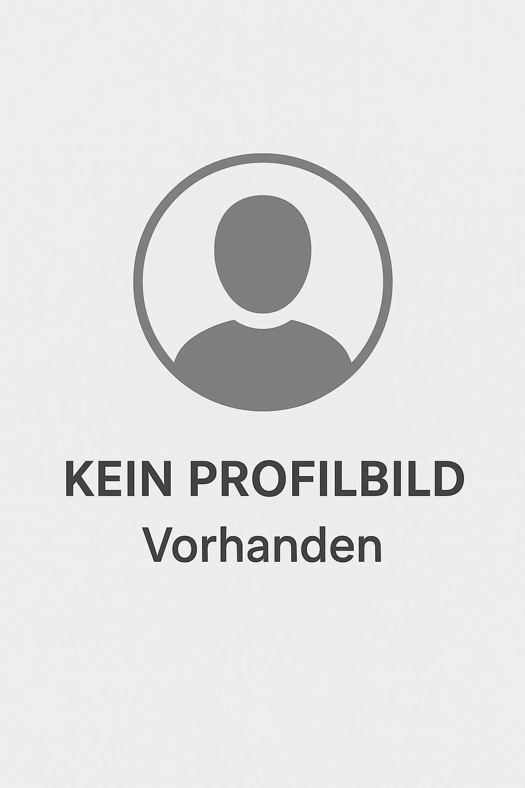 Es ist kein Profilbild vorhanden